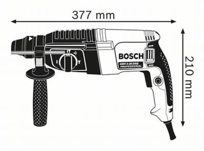  【高雄達順】BOSCH 博世 2KG免出力四溝三用鎚鑽GBH2-26DRE
