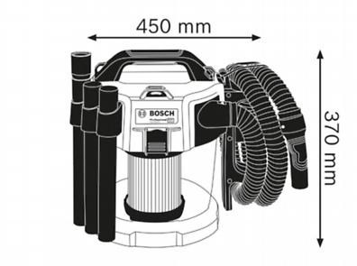 【高雄達順】GAS18V-10 L  鋰電乾溼吸塵器(空機)