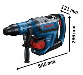 【高雄達順】BOSCH 博世 BITURBO 18V雙渦輪五溝免出力鎚鑽 GBH 18V-45 C(空機）#GBH18V-45C