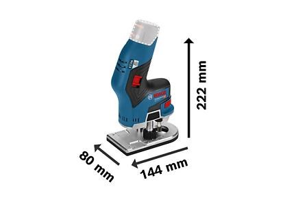 【高雄達順】BOSCH 博世 12V鋰電免碳刷修邊機 GKF 12V-8(空機)