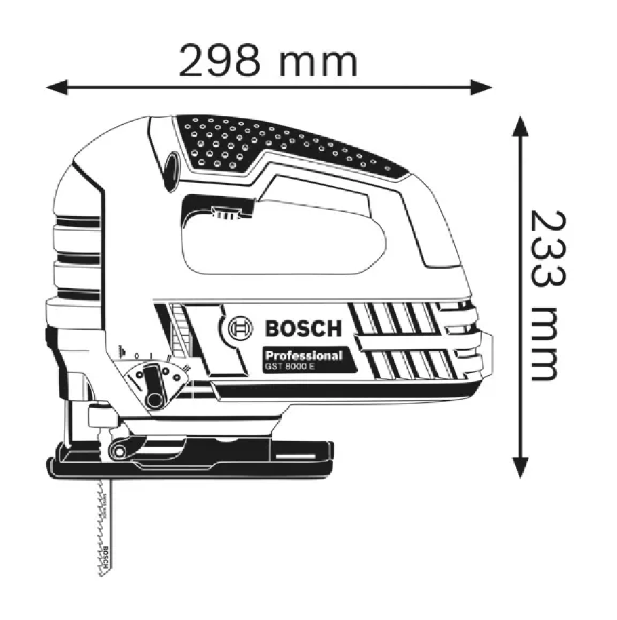 【高雄達順】BOSCH博世 可調速線鋸機 GST8000E