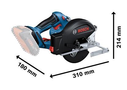 【高雄達順】BOSCH 博世 18V鋰電鐵工圓鋸機 GKM 18V-50 (空機)