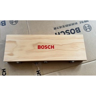 【高雄達順】BOSCH 木工鑽頭 加長 附精美木質收納盒 出清