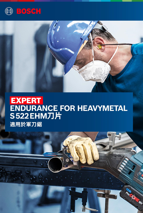 【高雄達順】超耐久薄硬金屬專業款 S522EHM 鋸片