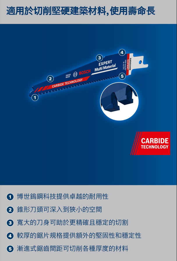 【高雄達順】BOSCH S956 XHM鎢鋼軍刀鋸片 S956XHM