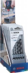  【高雄達順】BOSCH 六角柄金屬鑽頭組2/3/4/5/6 5支盒裝組2607002825