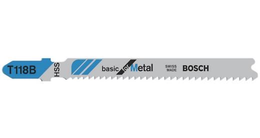 【高雄達順】BOSCH T118B金屬線鋸片 1卡5支 2608631014