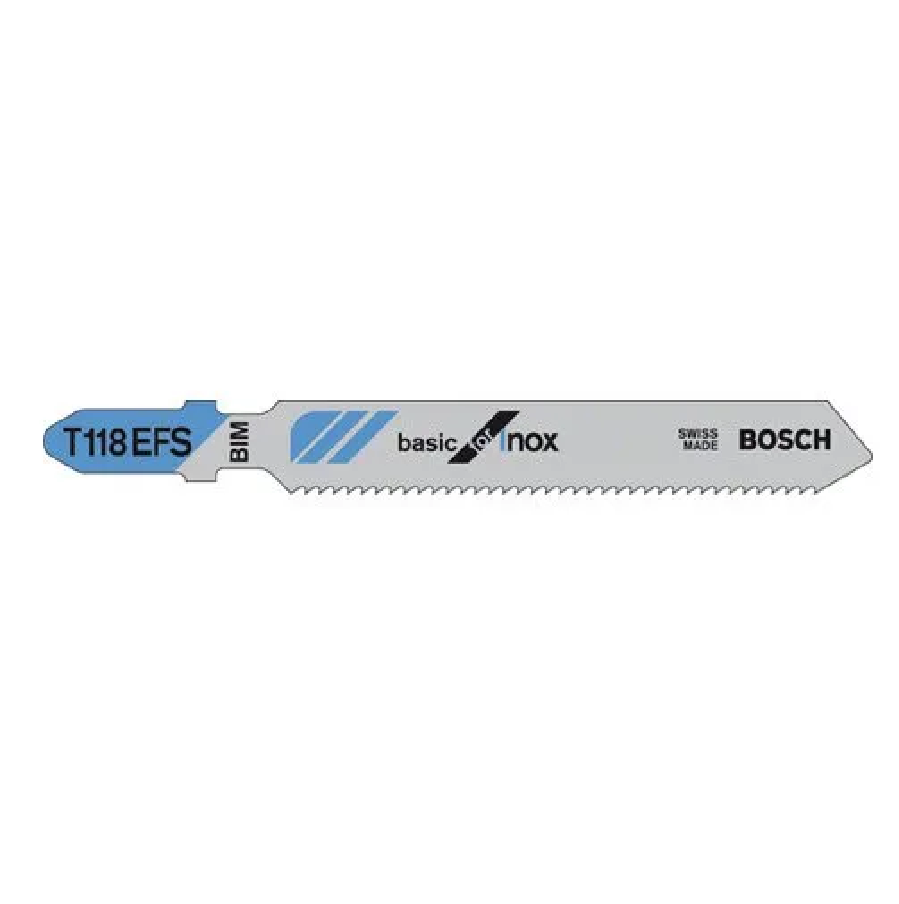 【高雄達順】BOSCH T118 EFS金屬線鋸片 1卡5支 2608636420