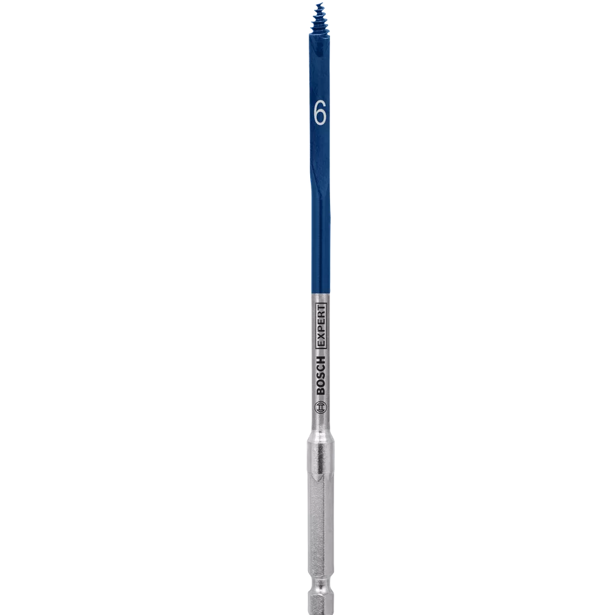 【高雄達順】BOSCH EXPERT Self Cut 木工扁形鑽頭 1/4"六角柄 總長152mm