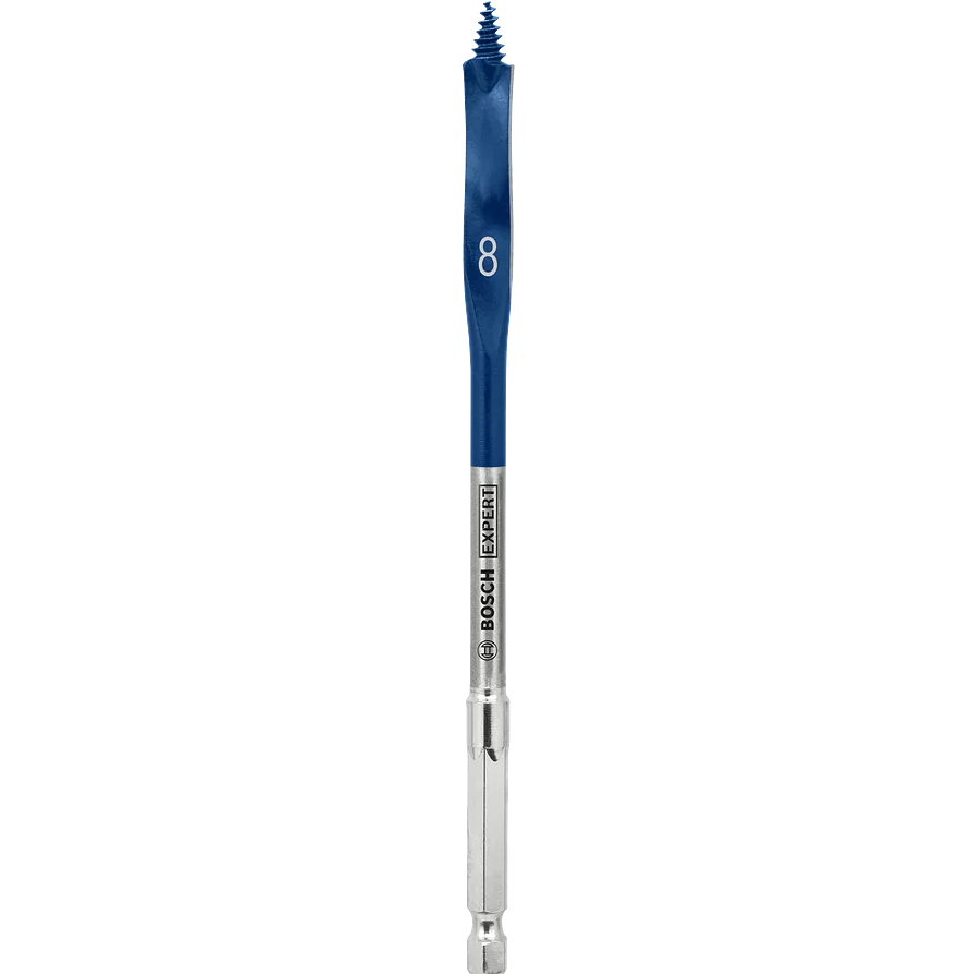 【高雄達順】BOSCH EXPERT Self Cut 木工扁形鑽頭 1/4"六角柄 總長152mm