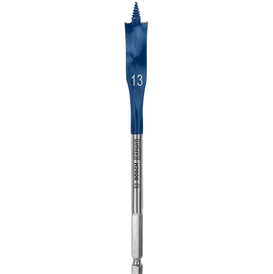 【高雄達順】BOSCH EXPERT Self Cut 木工扁形鑽頭 1/4"六角柄 總長152mm