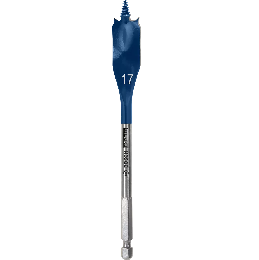【高雄達順】BOSCH EXPERT Self Cut 木工扁平鑽頭 1/4"六角柄 總長152mm