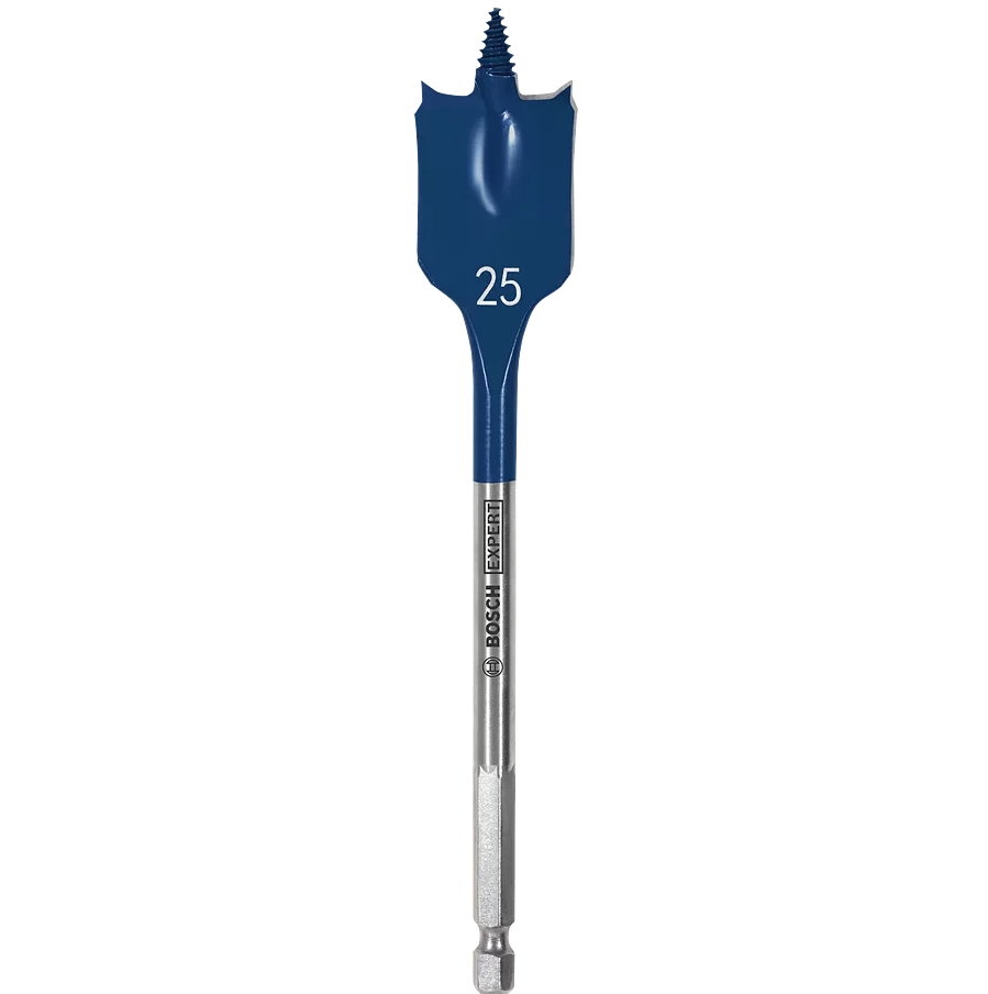 【高雄達順】BOSCH EXPERT Self Cut 木工扁形鑽頭 1/4"六角柄 總長152mm