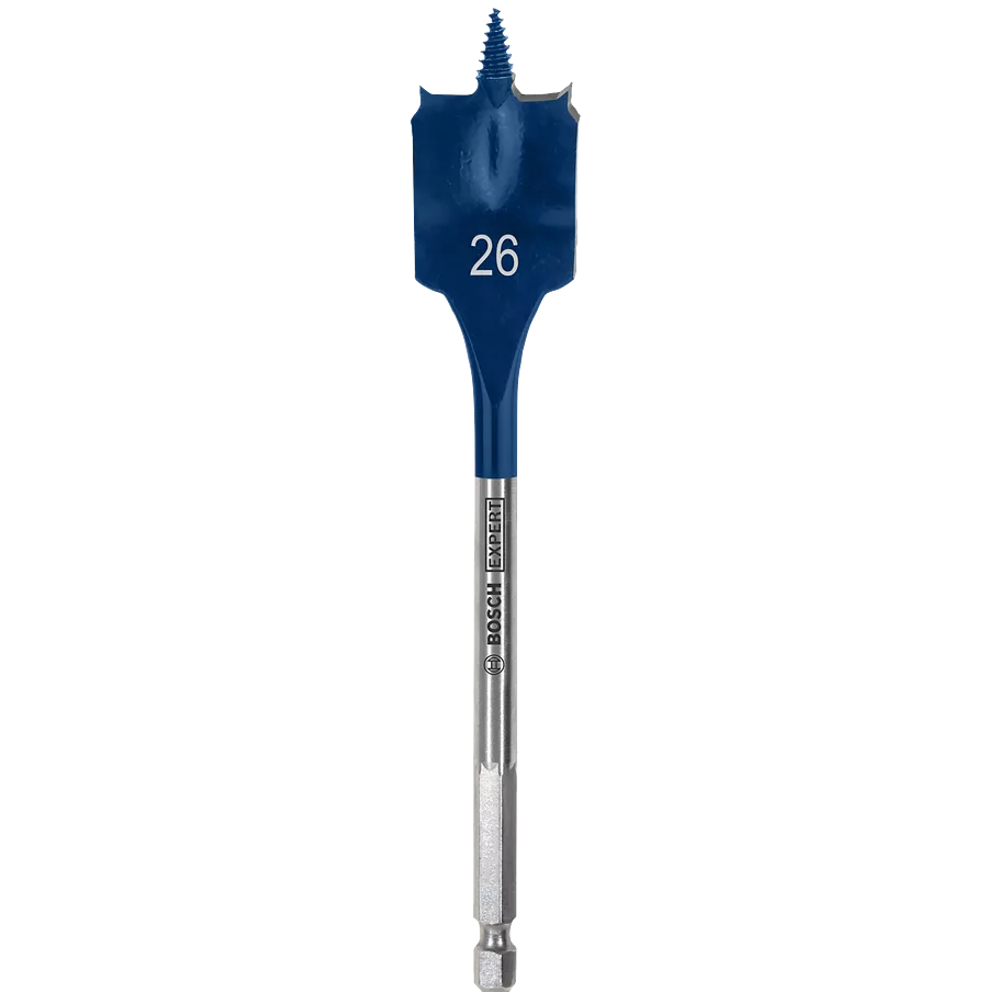 【高雄達順】BOSCH EXPERT Self Cut 木工扁形鑽頭 1/4"六角柄 總長152mm