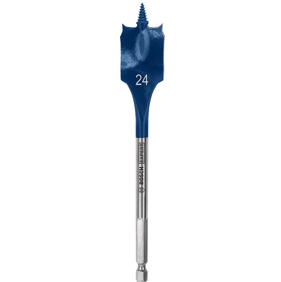 【高雄達順】BOSCH EXPERT Self Cut 木工扁形鑽頭 1/4"六角柄 總長152mm