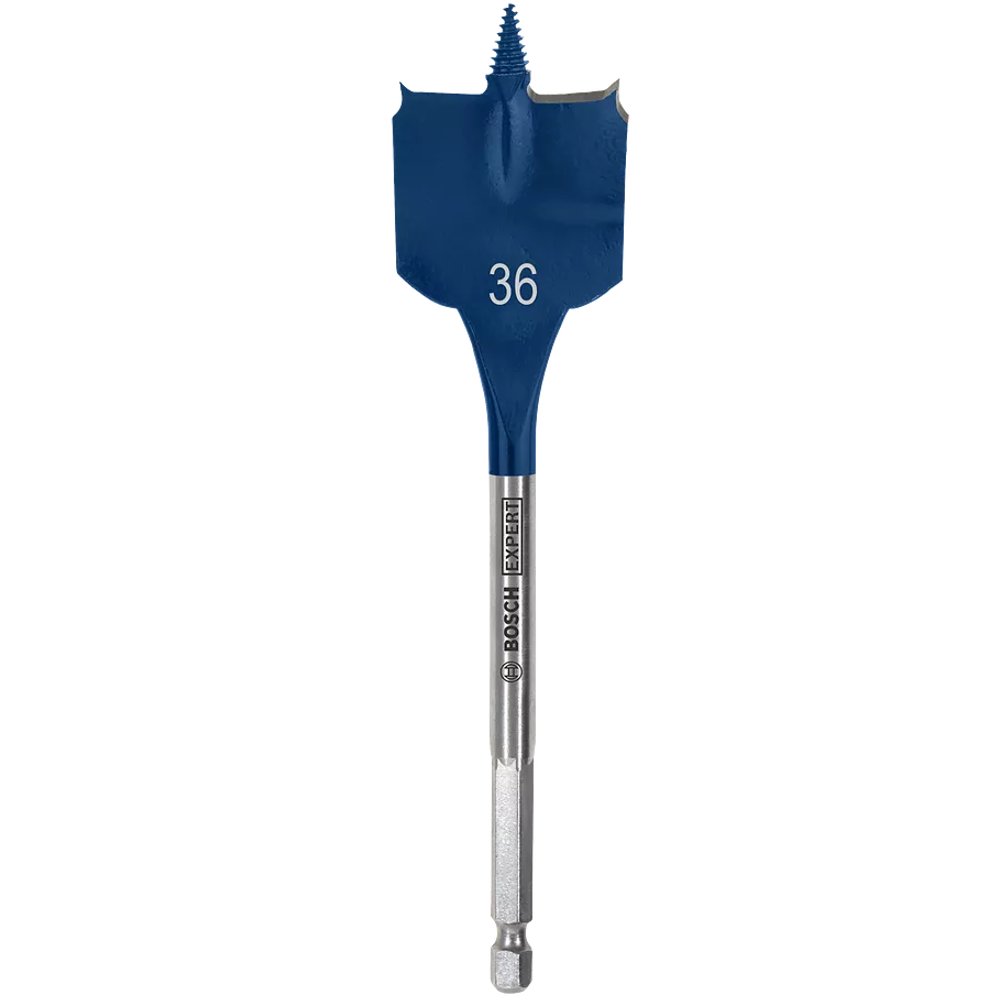 【高雄達順】BOSCH EXPERT Self Cut 木工扁形鑽頭 1/4"六角柄 總長152mm