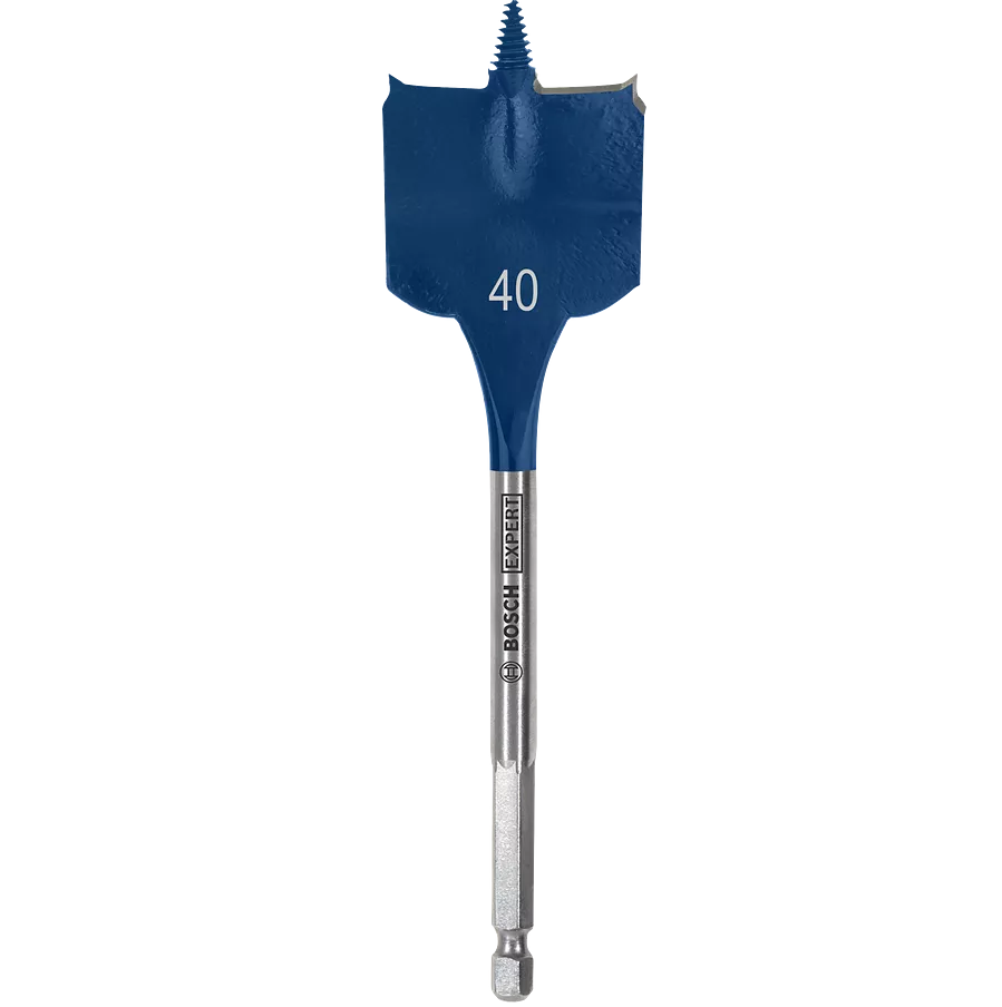 【高雄達順】BOSCH EXPERT Self Cut 木工扁形鑽頭 1/4"六角柄 總長152mm