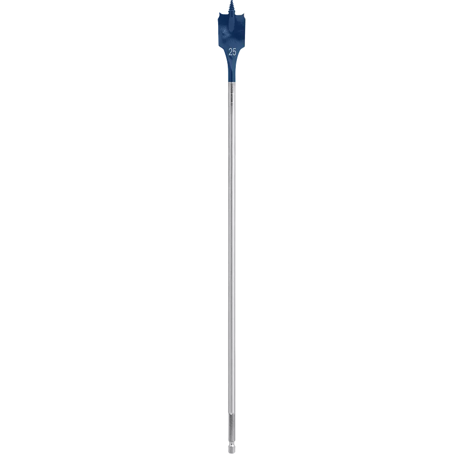 【高雄達順】BOSCH EXPERT Self Cut 木工扁形鑽頭 1/4"六角柄 總長400mm 
