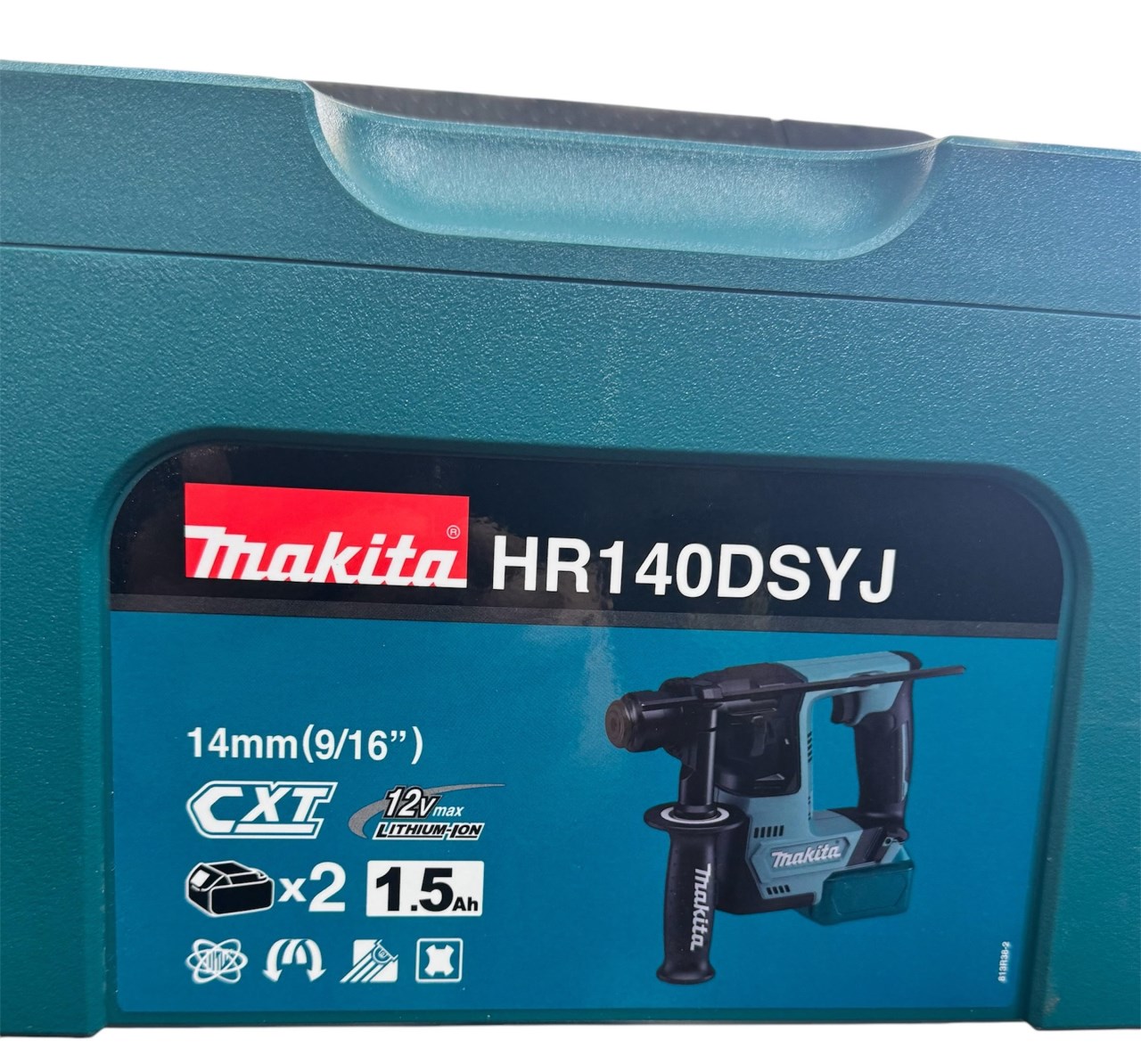  【高雄達順】Makita牧田 HR140DSYJ 充電式鎚鑽 1.5Ah*2全配