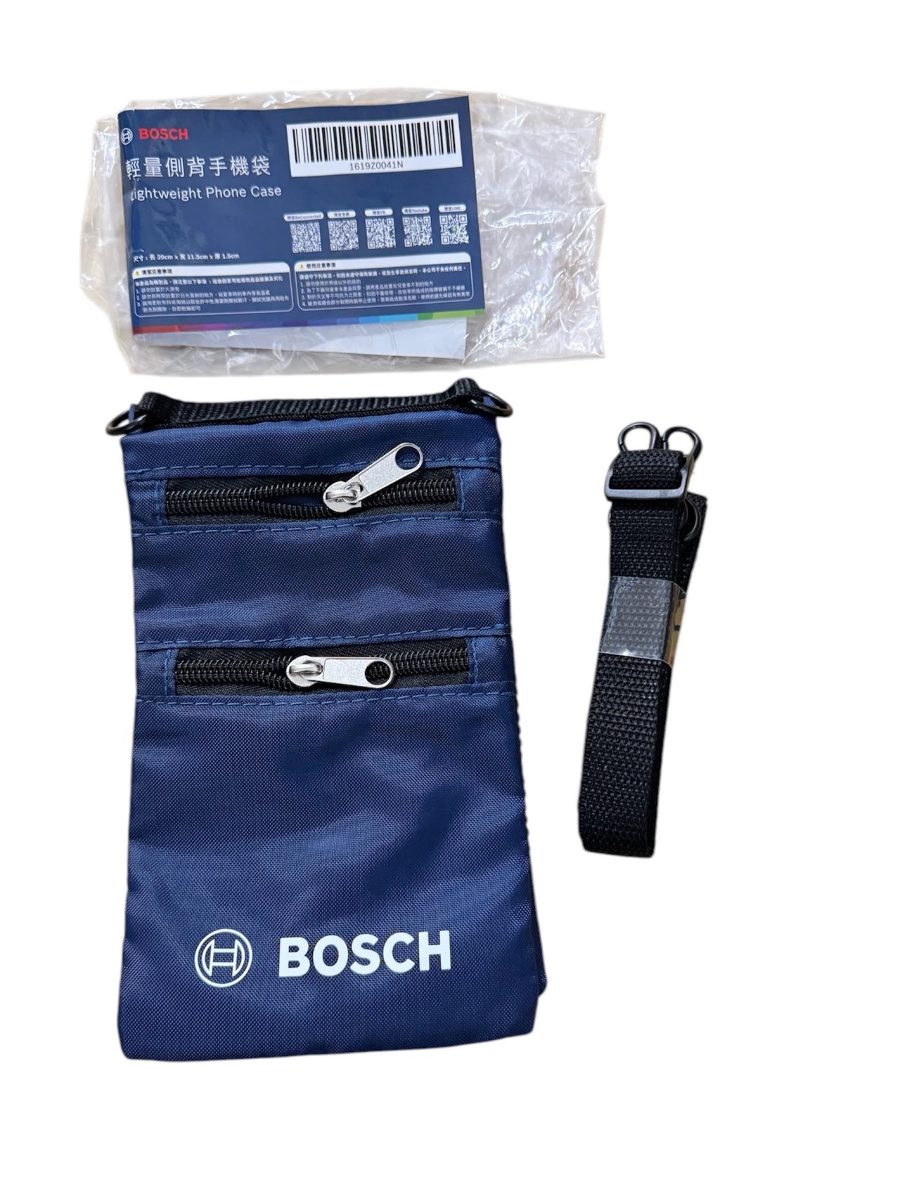  【高雄達順】BOSCH 輕量手機側背袋 附磁扣