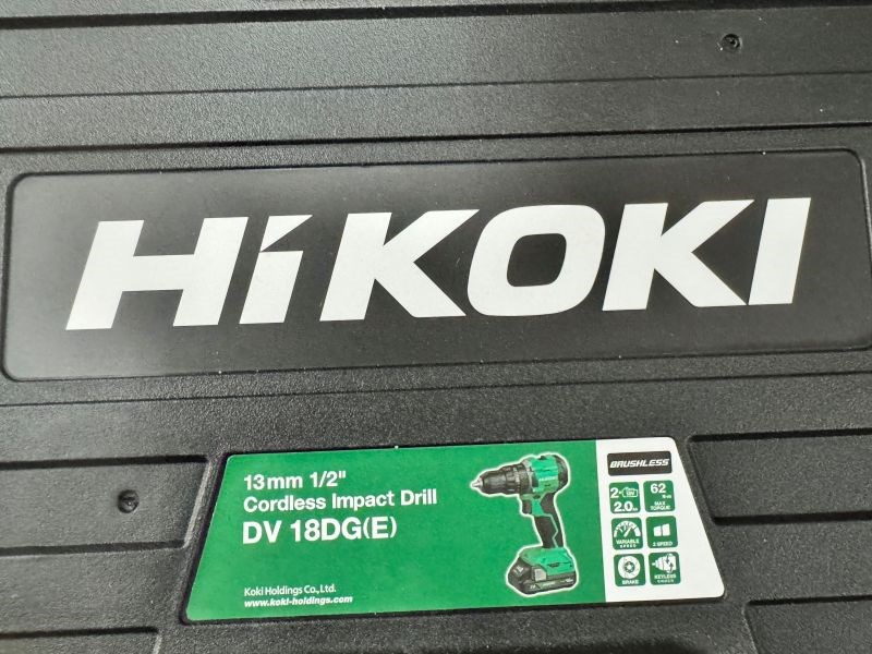 【高雄達順】Hikoki DV18DG無刷震動電鑽 公司貨 全配
