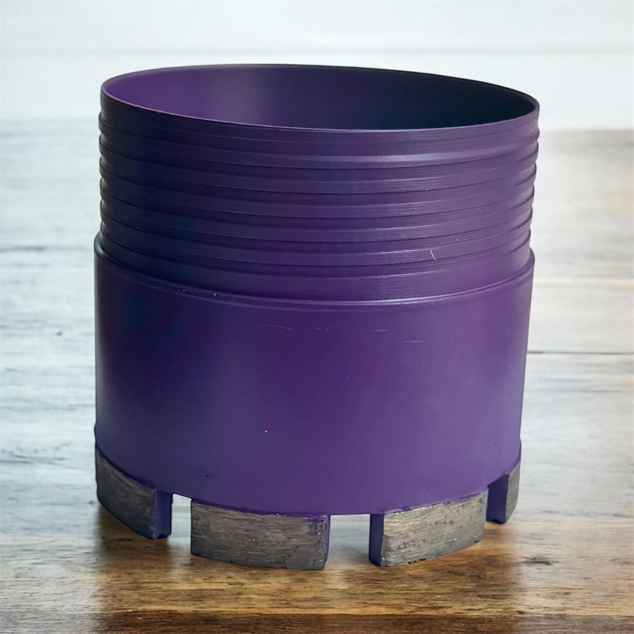 【高雄達順】FOX SAW火狐狸 專利5V鑽石鑽頭 鑽石管刀頭 5V刀頭 紫刀