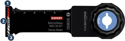 【高雄達順】超耐久鎢鋼金屬穿刺鋸片 MetalMax MAII 32 AIT 砍入式切削刀片