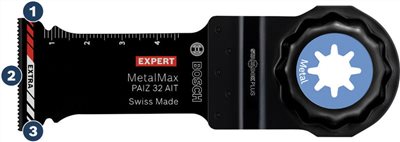 【高雄達順】超耐久鎢鋼金屬穿刺鋸片 MetalMax PAIZ 32 AIT 砍入式切削刀片