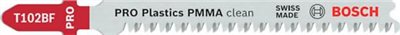 【高雄達順】BOSCH T102BF PMMA線鋸片 1卡3支 2608636780