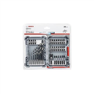 【高雄達順】BOSCH 博世35件高扭力起子頭及六角柄鐵工鑽頭組