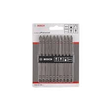 【高雄達順】BOSCH 博世 一字/十字雙頭起子頭組110mm 10支/卡