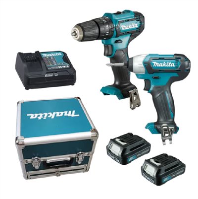 【高雄達順】牧田 Makita 12V 雙機組 CLX228SX1 衝擊起子機 震動電鑽