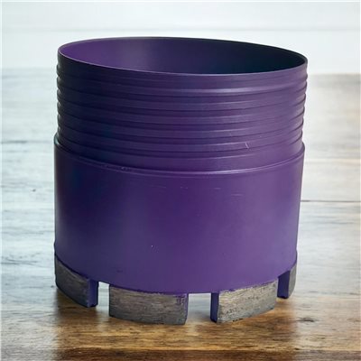 【高雄達順】FOX SAW火狐狸 專利5V鑽石鑽頭 鑽石管刀頭 5V刀頭 紫刀